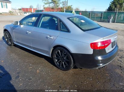 2016 AUDI A4 2.0T PREMIUM Silver  Flexible Fuel WAUBFAFL8GN014835 photo #4