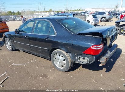 2003 ACURA RL 3.5 Black  Gasoline JH4KA96563C001989 photo #4