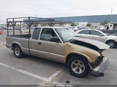 2003 CHEVROLET S-10 LS Gold  Gasoline 1GCCS19X538283823 photo #1