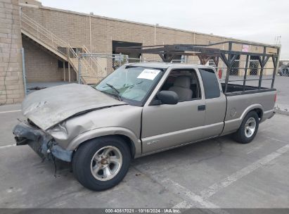 2003 CHEVROLET S-10 LS Gold  Gasoline 1GCCS19X538283823 photo #3