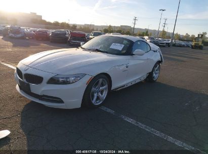 2012 BMW Z4 SDRIVE28I White  Gasoline WBALL5C52CE717075 photo #3