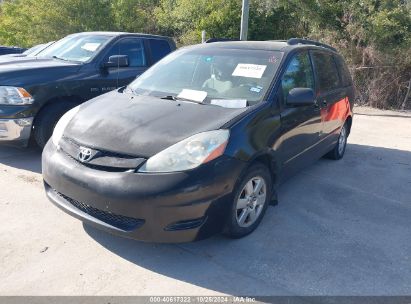 2009 TOYOTA SIENNA LE Black  Gasoline 5TDZK23CX9S241335 photo #3