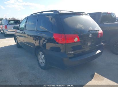 2009 TOYOTA SIENNA LE Black  Gasoline 5TDZK23CX9S241335 photo #4