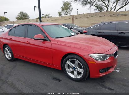 2015 BMW 328I Red  Gasoline WBA3C1C55FK120968 photo #1