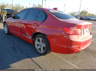 2015 BMW 328I Red  Gasoline WBA3C1C55FK120968 photo #4