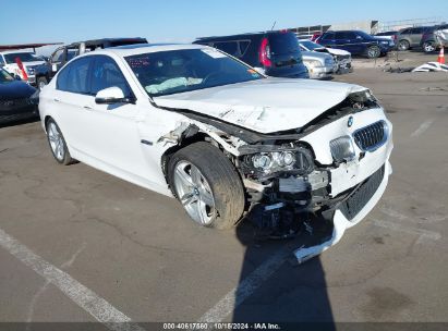 2014 BMW 535D White  Diesel WBAXA5C51ED689737 photo #1