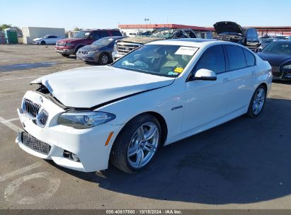 2014 BMW 535D White  Diesel WBAXA5C51ED689737 photo #3