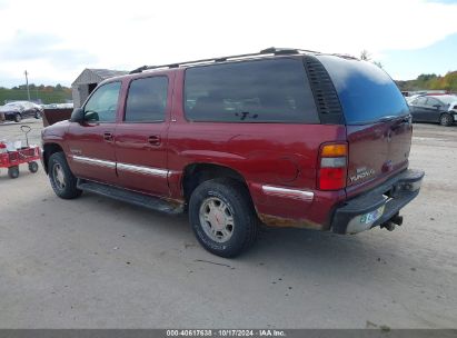 2002 GMC YUKON XL 1500 SLE Maroon  Flexible Fuel 1GKFK16Z62J120256 photo #4