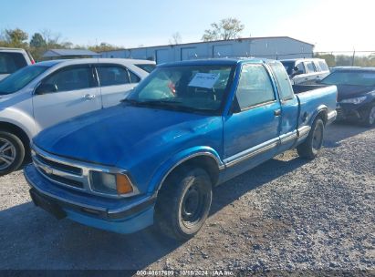 1995 CHEVROLET S TRUCK S10 Blue  Gasoline 1GCCS1944S8195057 photo #3