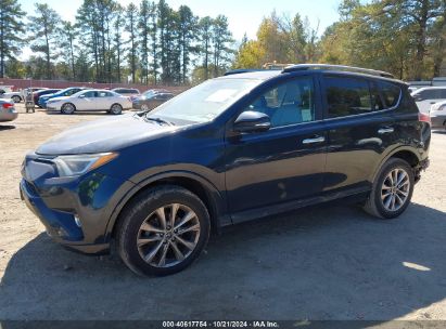 2017 TOYOTA RAV4 PLATINUM Dark Blue  Gasoline 2T3YFREV5HW321243 photo #3