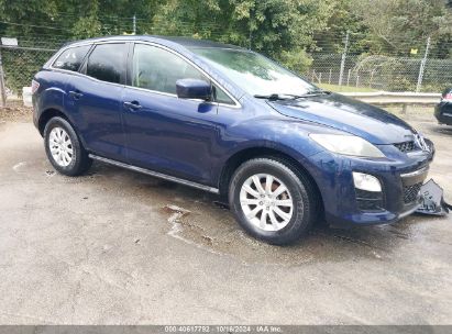 2012 MAZDA CX-7 I SPORT Blue  Gasoline JM3ER2BM3C0412786 photo #1