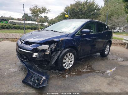 2012 MAZDA CX-7 I SPORT Blue  Gasoline JM3ER2BM3C0412786 photo #3