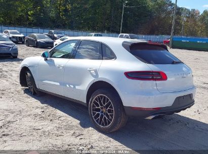 2018 PORSCHE MACAN White  Gasoline WP1AA2A59JLB20630 photo #4