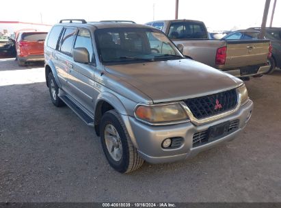 2001 MITSUBISHI MONTERO SPORT LTD Silver  Gasoline JA4LS41R41P017771 photo #1