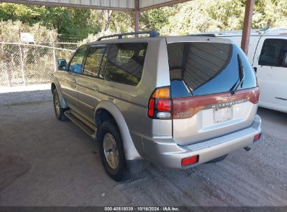 2001 MITSUBISHI MONTERO SPORT LTD Silver  Gasoline JA4LS41R41P017771 photo #4