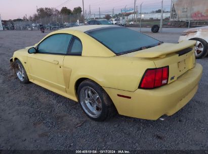 2002 FORD MUSTANG GT Yellow  Gasoline 1FAFP42XX2F108686 photo #4