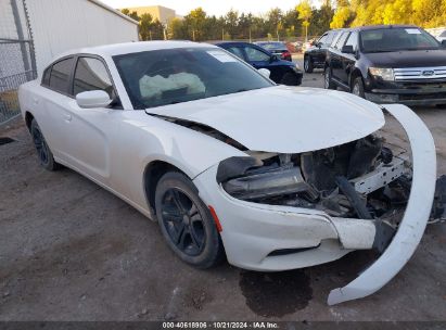 2020 DODGE CHARGER SXT RWD White  Flexible Fuel 2C3CDXBG3LH216675 photo #1