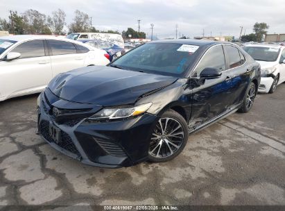 2019 TOYOTA CAMRY SE Black  Gasoline 4T1B11HK8KU702012 photo #3