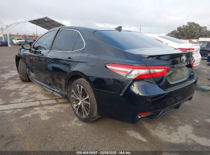 2019 TOYOTA CAMRY SE Black  Gasoline 4T1B11HK8KU702012 photo #4