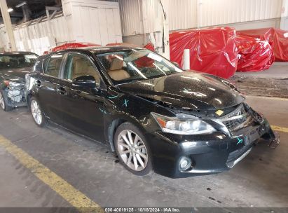 2013 LEXUS CT 200H Black  Hybrid JTHKD5BH4D2137786 photo #1