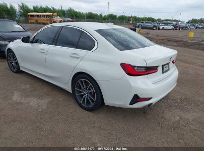 2019 BMW 330I White  Gasoline 3MW5R1J50K8B03307 photo #4