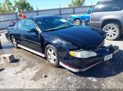 2002 CHEVROLET MONTE CARLO SS Black  Gasoline 2G1WX15K929206506 photo #1