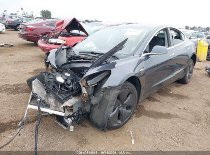 2020 TESLA MODEL 3 STANDARD RANGE PLUS REAR-WHEEL DRIVE/STANDARD RANGE REAR-WHEEL DRIVE Gray  Electric 5YJ3E1EA3LF630560 photo #3