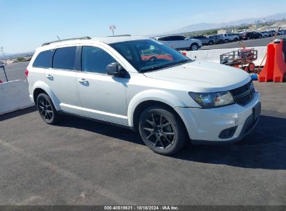 2018 DODGE JOURNEY SXT White  Flexible Fuel 3C4PDCBG2JT294178 photo #1