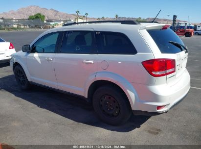 2018 DODGE JOURNEY SXT White  Flexible Fuel 3C4PDCBG2JT294178 photo #4