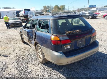 2003 SUBARU OUTBACK Blue  Gasoline 4S3BH675037647614 photo #4