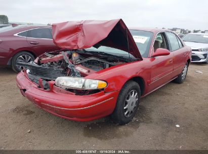 1999 BUICK CENTURY CUSTOM CMI Red  Gasoline 2G4WS52M1X1404601 photo #3