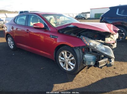 2013 KIA OPTIMA LX Red  Gasoline 5XXGM4A70DG146327 photo #1