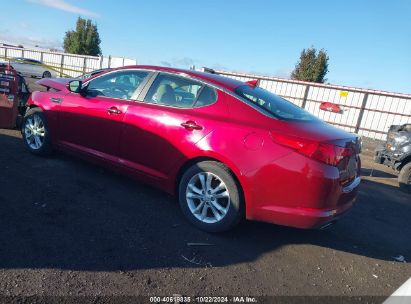 2013 KIA OPTIMA LX Red  Gasoline 5XXGM4A70DG146327 photo #4