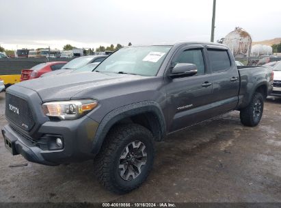 2016 TOYOTA TACOMA TRD OFF ROAD Gray  Gasoline 5TFDZ5BN1GX009367 photo #3