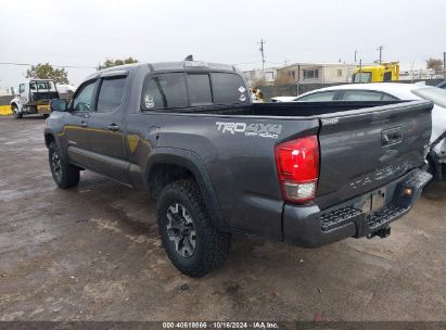 2016 TOYOTA TACOMA TRD OFF ROAD Gray  Gasoline 5TFDZ5BN1GX009367 photo #4