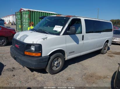 2005 GMC SAVANA STANDARD White  Gasoline 1GJHG39U851175919 photo #3