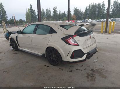 2019 HONDA CIVIC TYPE R TOURING White  Gasoline SHHFK8G77KU205694 photo #4