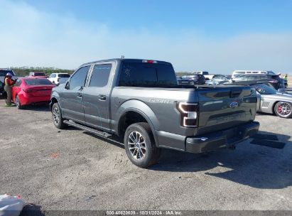 2020 FORD F-150 XLT Gray  Gasoline 1FTEW1CP7LFB51177 photo #4