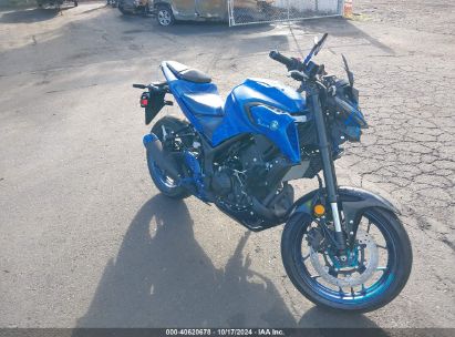 2024 YAMAHA MT-03 Blue  Gasoline MH3RH20Y5RK014125 photo #3