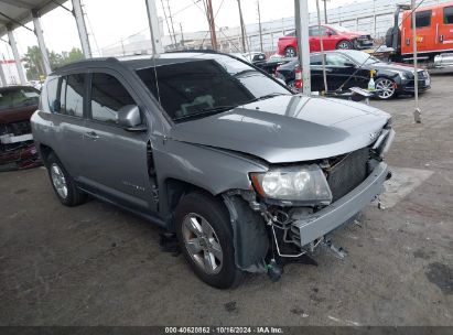 2016 JEEP COMPASS LATITUDE Silver  Gasoline 1C4NJCEB0GD620753 photo #1