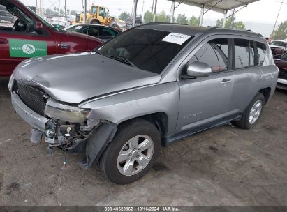 2016 JEEP COMPASS LATITUDE Silver  Gasoline 1C4NJCEB0GD620753 photo #3