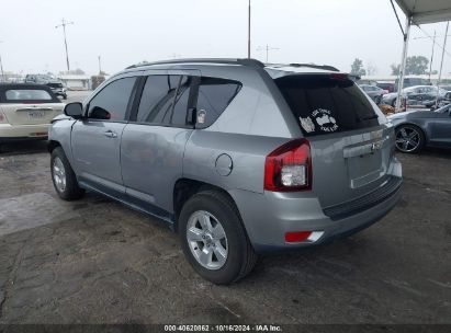 2016 JEEP COMPASS LATITUDE Silver  Gasoline 1C4NJCEB0GD620753 photo #4