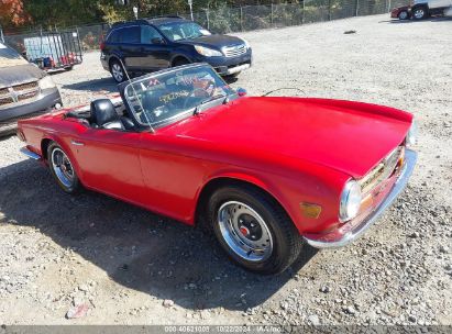 1970 TRIUMPH TR6 Red  Other CC50304L photo #1