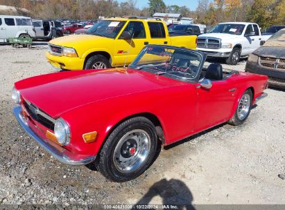 1970 TRIUMPH TR6 Red  Other CC50304L photo #3