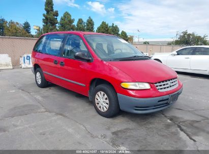 1997 PLYMOUTH VOYAGER Red  Gasoline 2P4FP25B9VR310183 photo #1