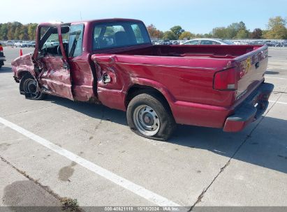 2000 GMC SONOMA SLS Red  Gasoline 1GTCS19W9YK104121 photo #4