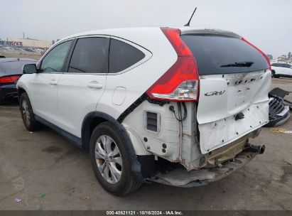 2013 HONDA CR-V EX White  Gasoline 5J6RM3H52DL005325 photo #4