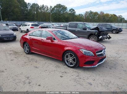 2016 MERCEDES-BENZ CLS 400 Red  Gasoline WDDLJ6FB2GA160705 photo #1