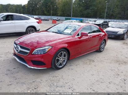 2016 MERCEDES-BENZ CLS 400 Red  Gasoline WDDLJ6FB2GA160705 photo #3