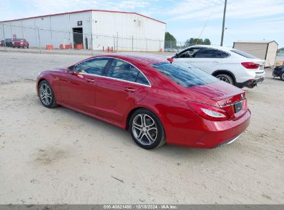 2016 MERCEDES-BENZ CLS 400 Red  Gasoline WDDLJ6FB2GA160705 photo #4